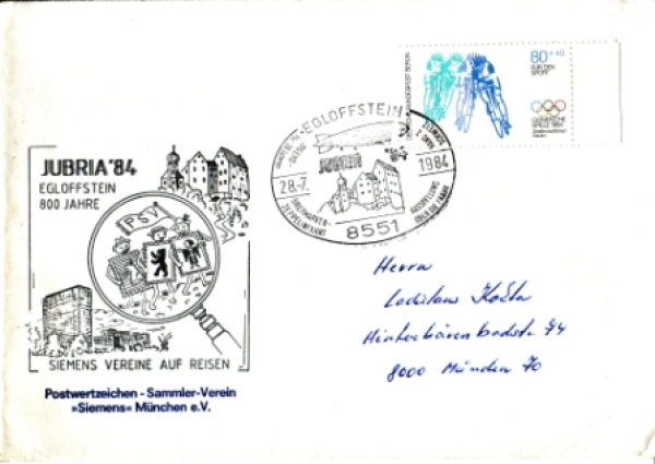Západní Berlín 1984 07 001 ●
